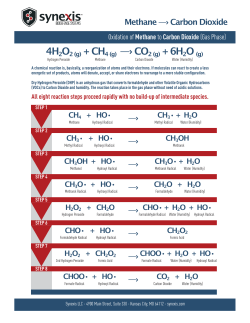 4H2O2 (g) + CH4 (g) —› CO2 (g) + 6H2O (g)