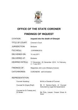 PDF, 140KB - Queensland Courts
