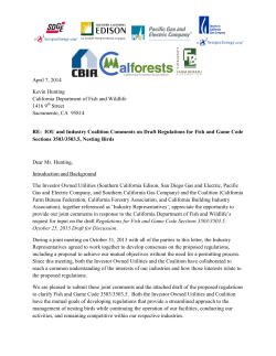 together referenced as - California Forestry Association