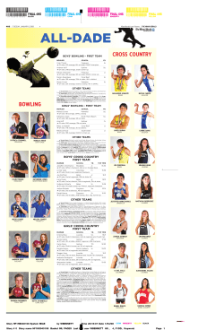 CROSS COUNTRY BOWLING