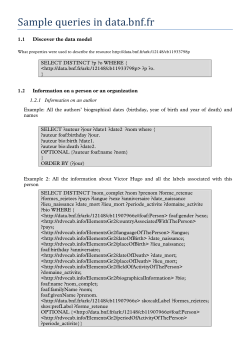 Querying data.bnf.fr in SPARQL