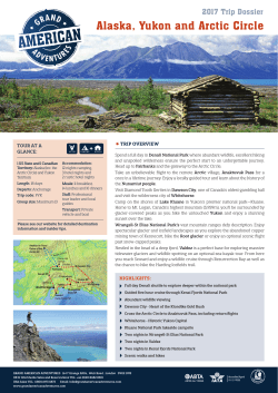 Alaska, Yukon and Arctic Circle