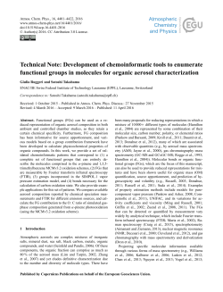 Technical Note: Development of chemoinformatic tools to enumerate