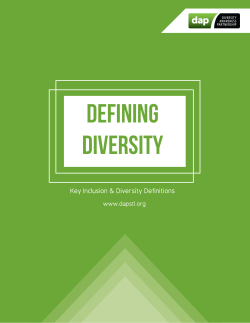 Defining Diversity_2016
