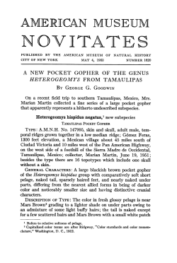 no)vitates - AMNH Library Digital Repository