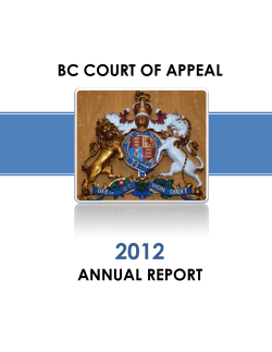 bc court of appeal annual report