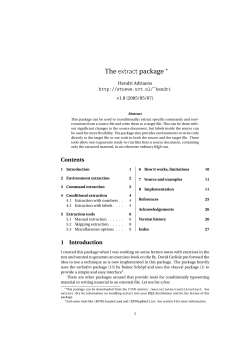 extract.