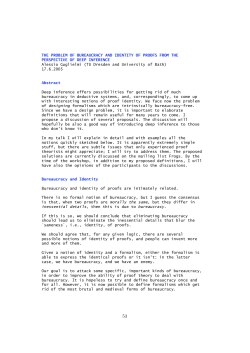 THE PROBLEM OF BUREAUCRACY AND
