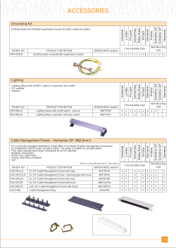19&rdquo; RACK CABINETS - FREE STANDING TYPE 19&rdquo;