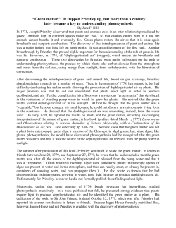 Priestley`s Green Matter