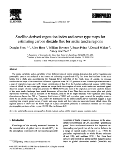 GIMIII Satellite-derived vegetation index and cover type maps for