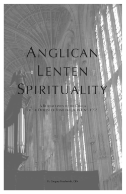 Anglican Lenten Spirituality