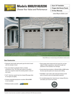 Models 8000/8100/8200