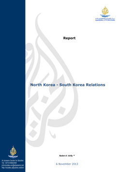 North Korea - South Korea Relations