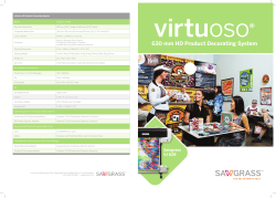 than Sublimation. Virtuoso is HD Product Decorating.
