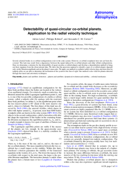 Detectability of quasi-circular co-orbital planets. Application to the
