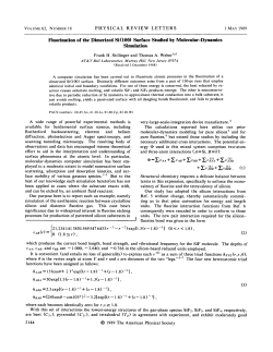 Fluorination of the dimerized Si(100) surface studied by molecular