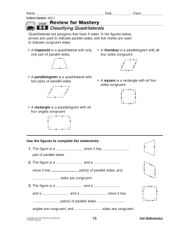 Review for Mastery 9-8
