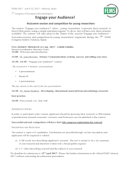 Engage your Audience!