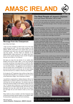 The Real People of Joyce`s Ulysses