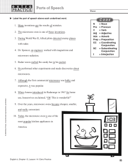 Parts of Speech