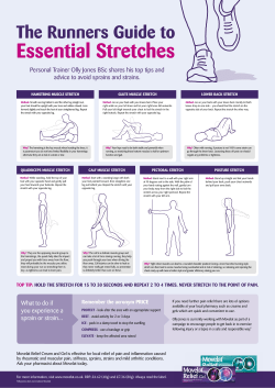 The Runners Guide to Essential Stretches