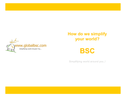 How do we simplify your world?