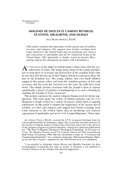 IMAGENES DE DIOS EN EL CAMINO: RETABLOS, EX