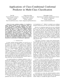 Applications of Class-Conditional Conformal