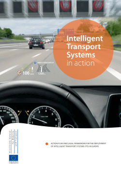 Intelligent Transport Systems in action