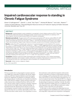severe CFS have reduced cardiac output in
