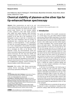 Chemical stability of plasmon-active silver tips for tip