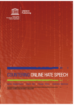 Countering online hate speech - UNESDOC