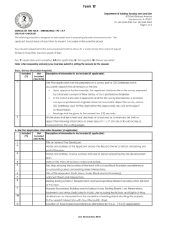 Form `B` - City of Hackensack