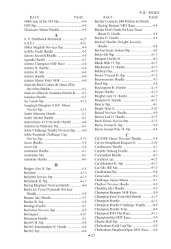 144th year of the NH Stp...........................4