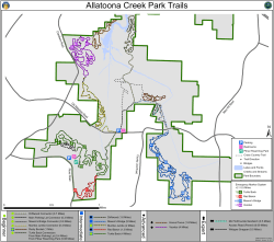 Allatoona Creek Park Trails