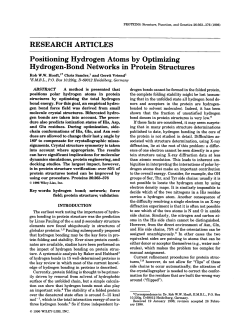 Positioning hydrogen atoms by optimizing