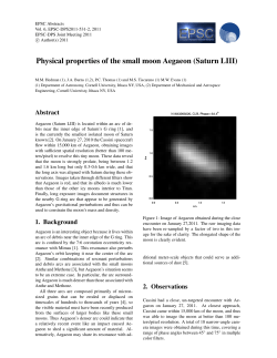 Physical properties of the small moon Aegaeon (Saturn LIII)