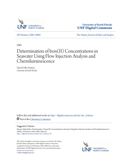Determination of Iron(II) Concentrations in