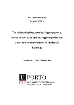The relationship between heating energy use, indoor temperature