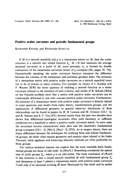 Positive scalar curvature and periodic fundamental groups