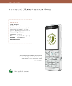 Bromine and chlorinefree Mobile Phones