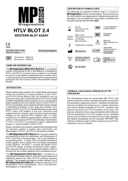 HTLV BLOT 2.4 - MP Biomedicals