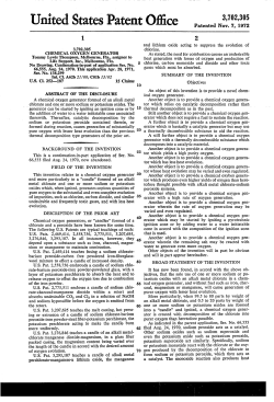 Chemical oxygen generator