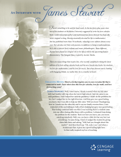 James Stewart - The Cengage Blog
