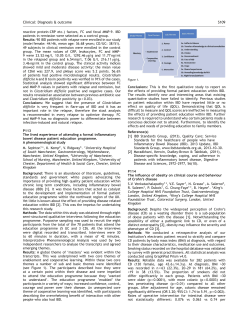 P113 The lived experience of attending a formal inflammatory bowel