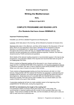 here - University of Malta