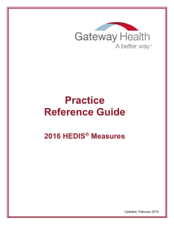 Practice Reference Guide