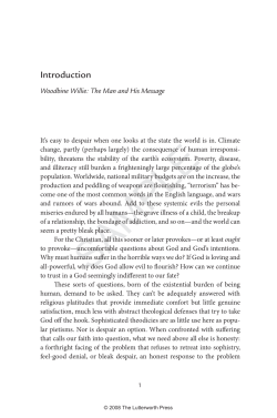 Introduction &ndash; Woodbine Willie: The Man and His Message