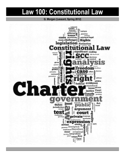 Law 100: Constitutional Law